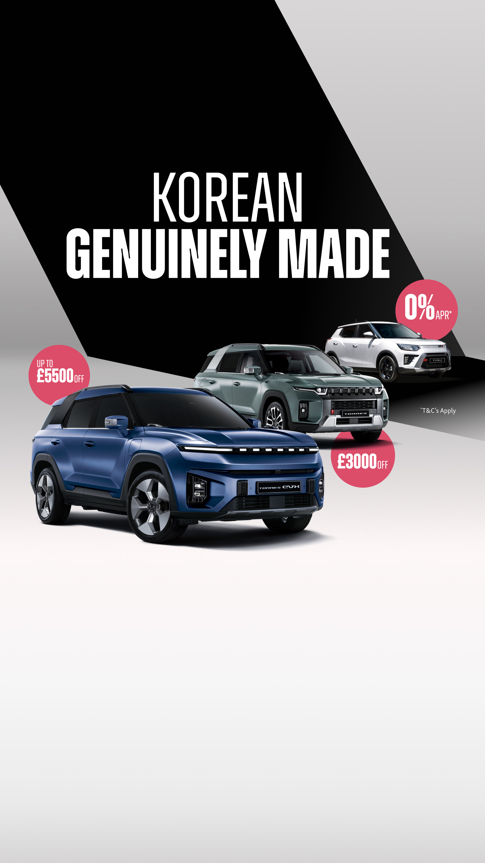 Award-Winning SUVs & Pickups | Previously SsangYong | KGM Motors UK