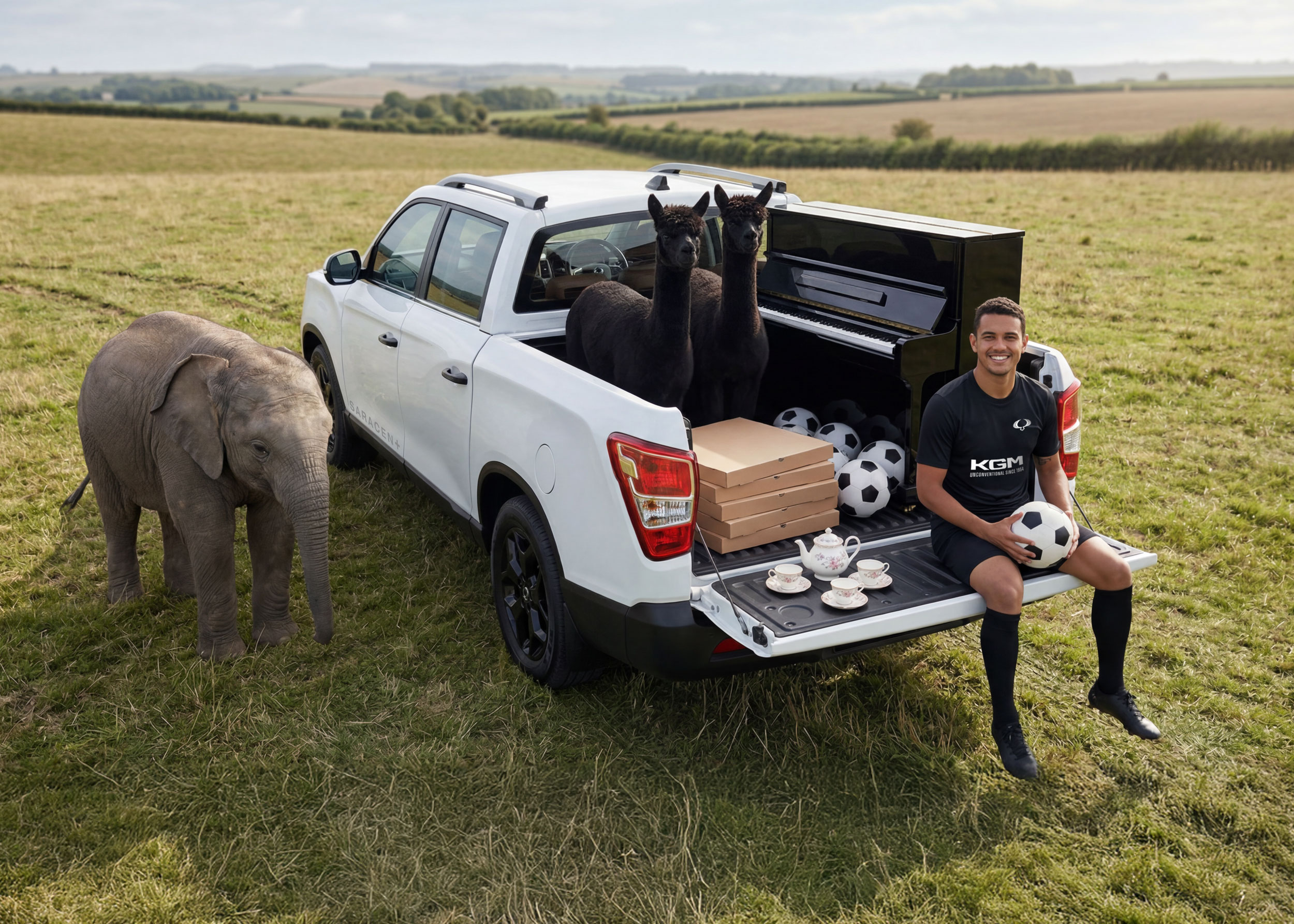10 Things You Can Fit in a KGM Musso Saracen+ Load Bed | Blog